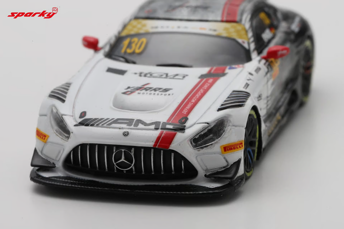 SPARK MERCEDES-AMG GT3 EVO NO.130 MERCEDES-AMG TEAM GMR WINNER FIA GT WORLD CUP MACAU 2024 MARO ENGEL