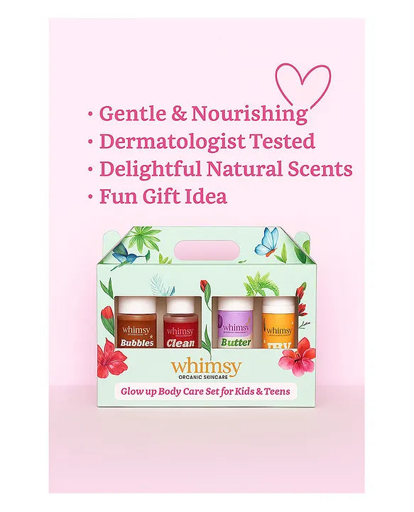 Whimsy Beauty Whimsy Glow Up Body Care Set- Pack of 4