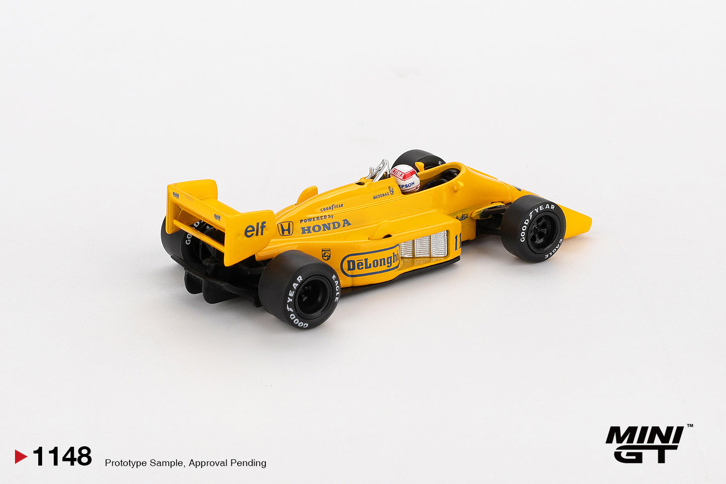 MINI GT 1148 LOTUS 99T 11 SATORU NAKAJIMA 1987 MONAKO MONAKO GRAND PRIX