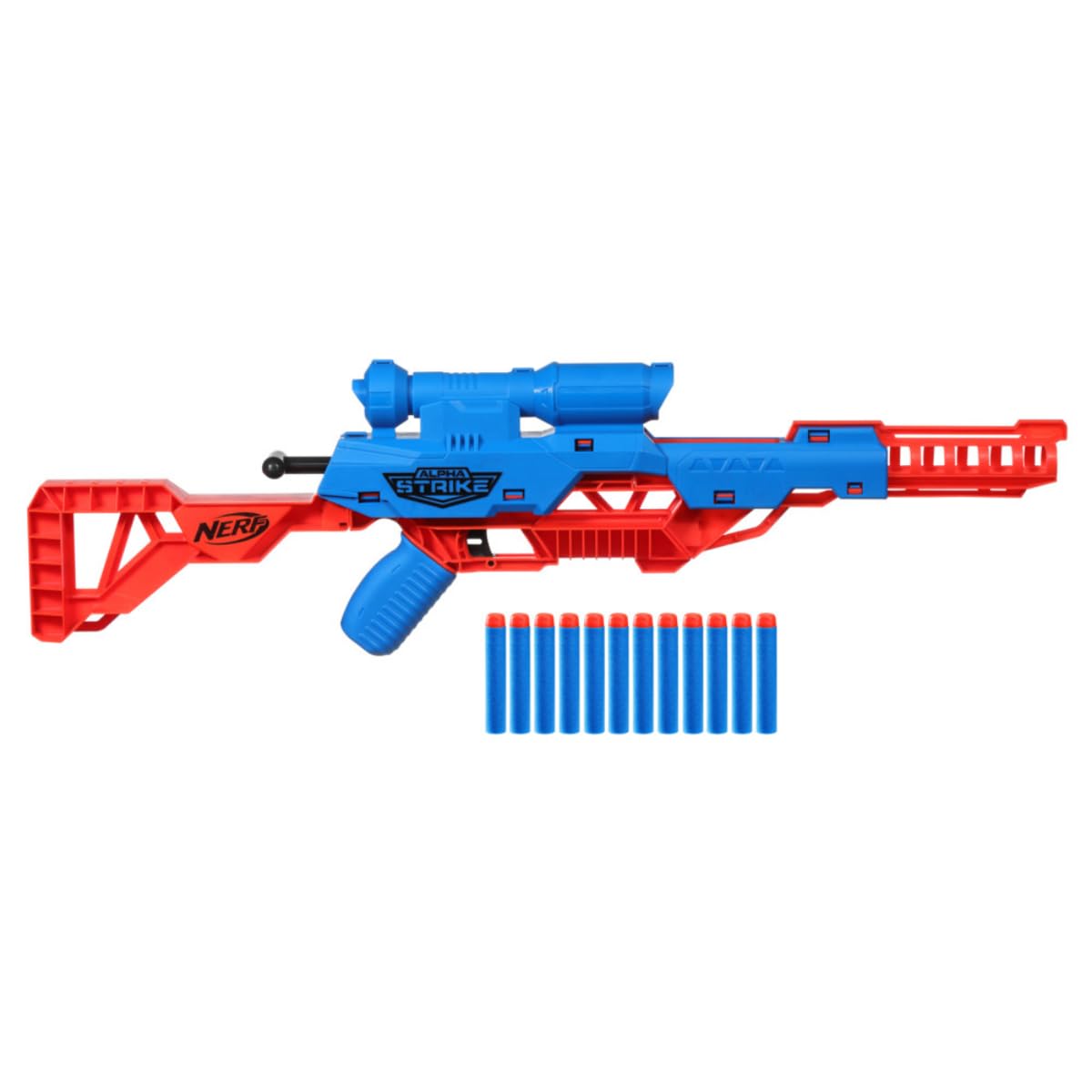 Nerf Alpha Strike Wolf LR‑1 Blaster with Targeting Scope E7567