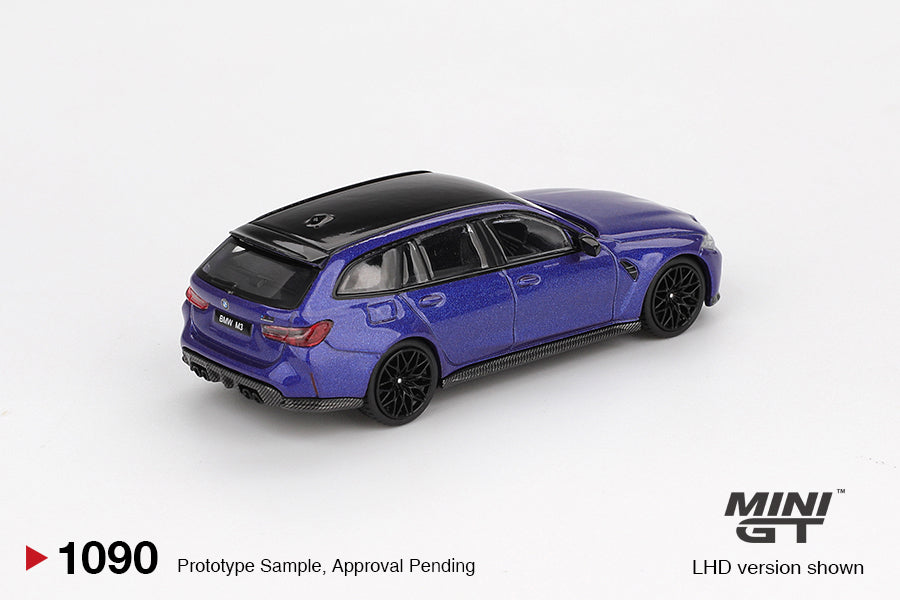 MINI GT 1190 BMW M3 COMPETION TOURING PORTMAO BLUE METALLIC.