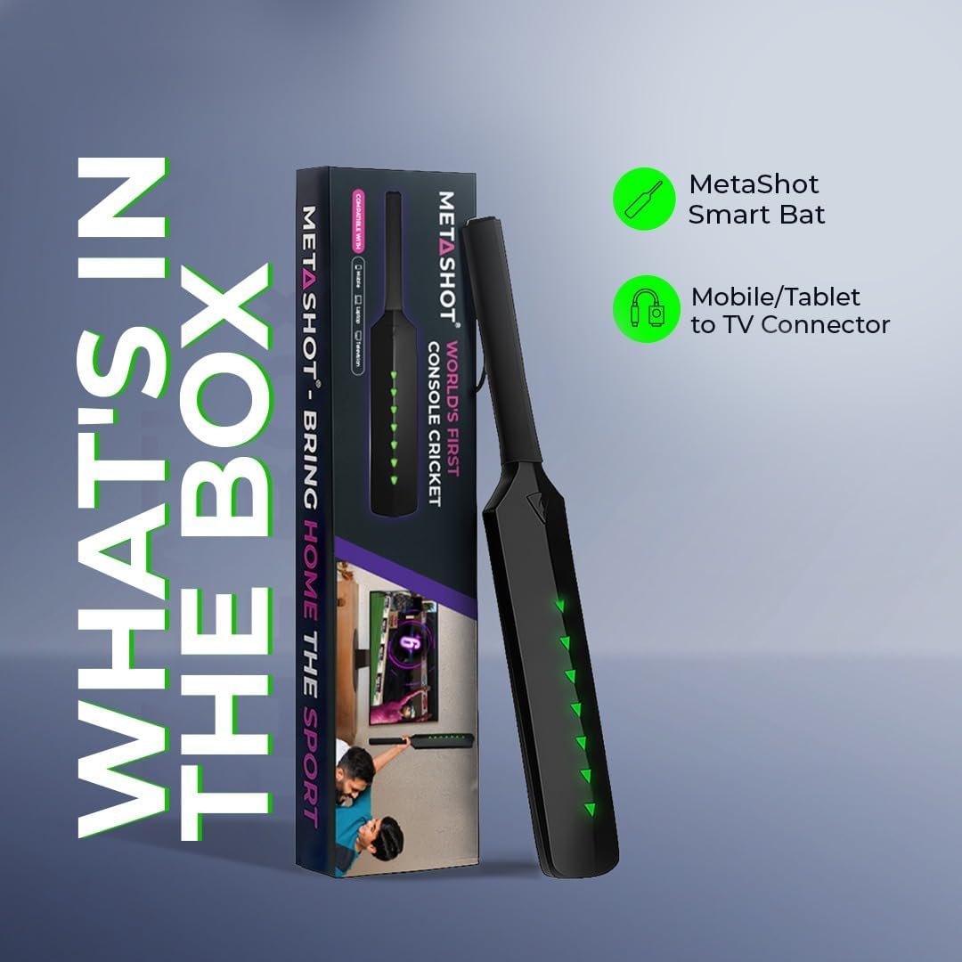 Metashot Smart Cricket Bat Game