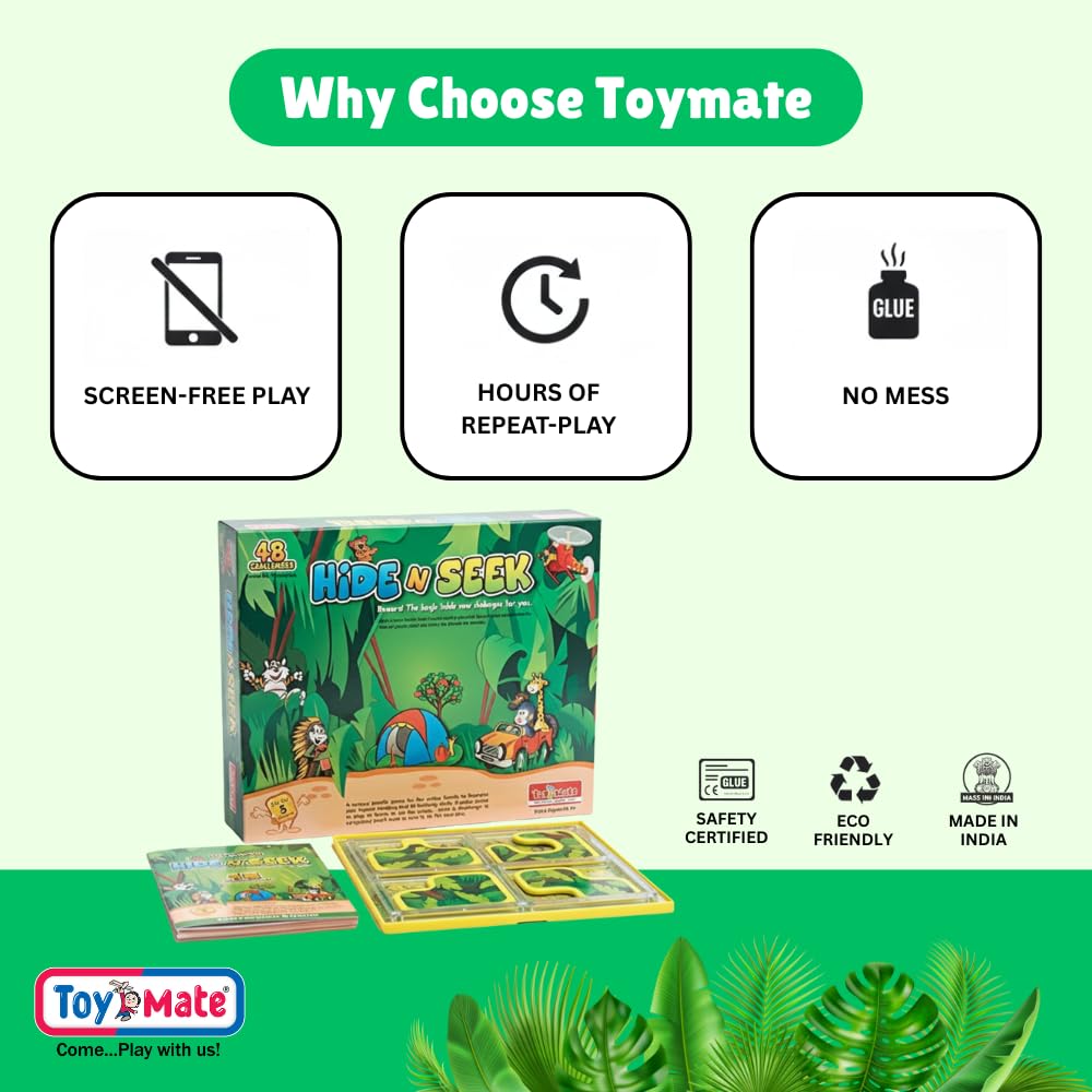 ToyMate Hide N Seek Jungle Puzzle Game (5+ Years)