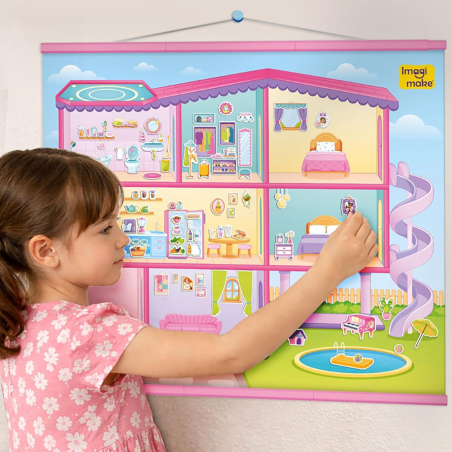 Imagimake My Dream House Sticker Playset