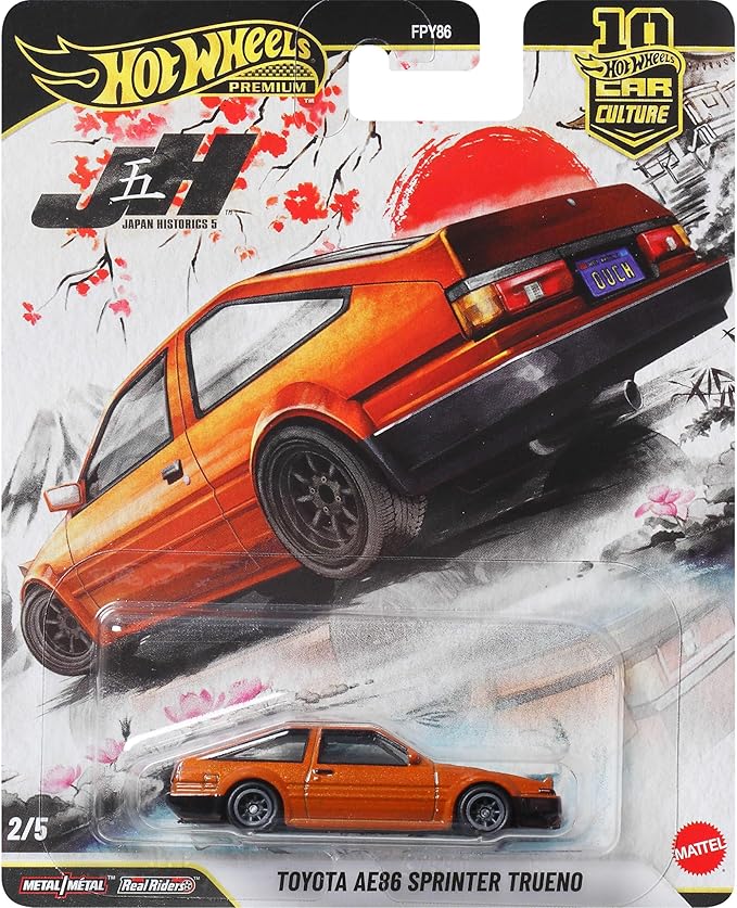 HOT WHEELS TOYOTA AE86 SPRINTER TRUENO.