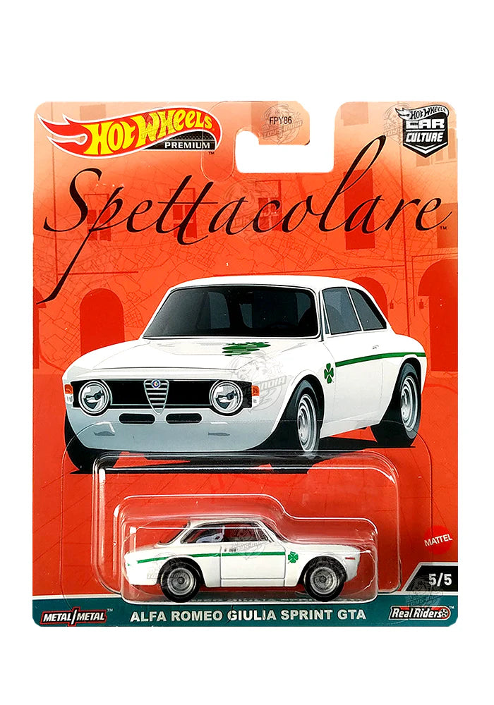 Hot Wheels Car Culture Spettacolare Alfa Romeo Giulia Sprint GTA