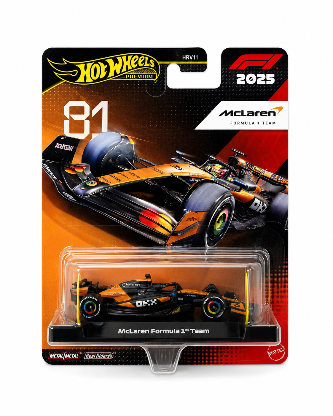Hot Wheels Premium McLaren Formula 1 Team (2025)