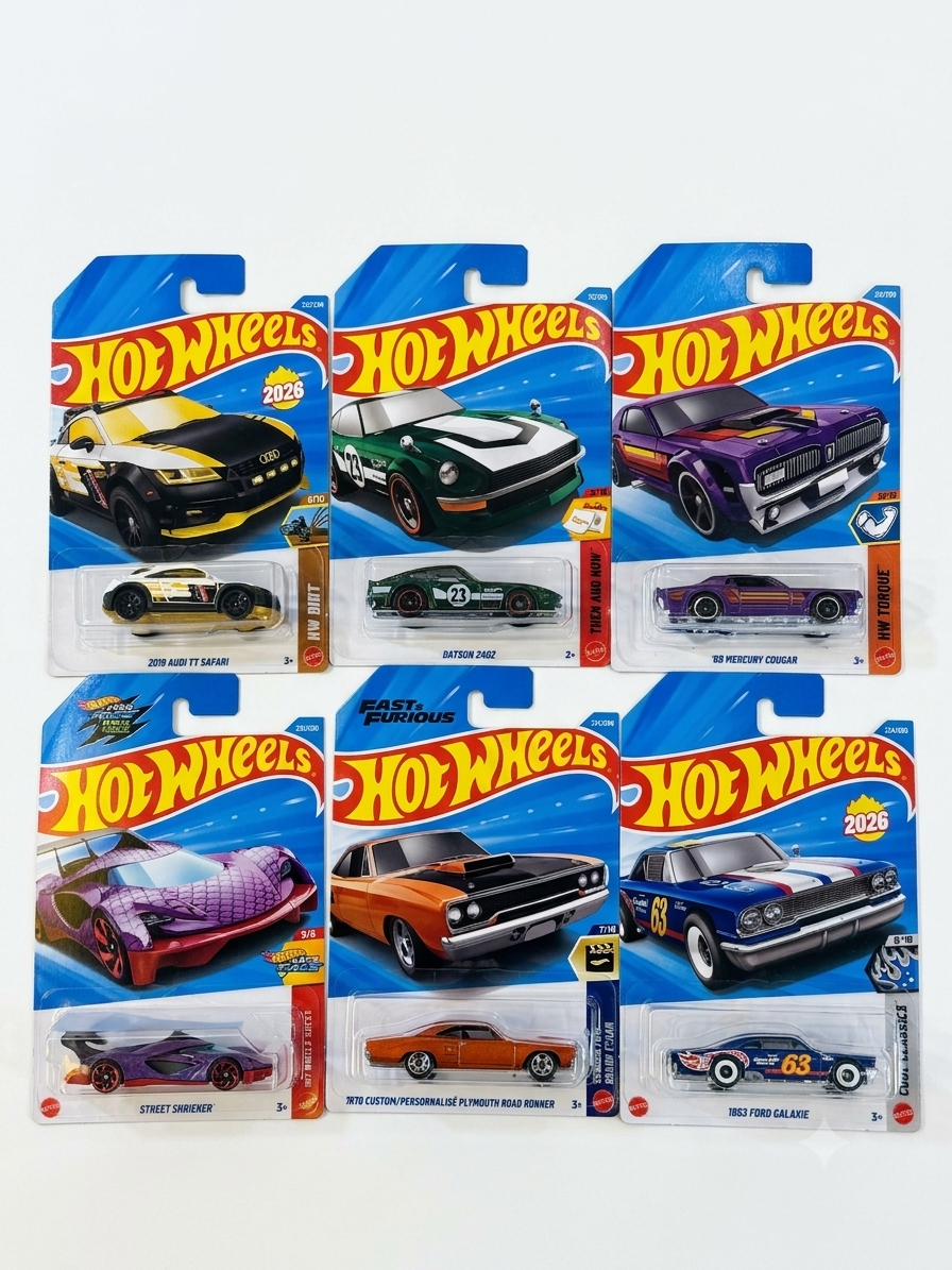 Hot Wheels 2026 Mainline M Case