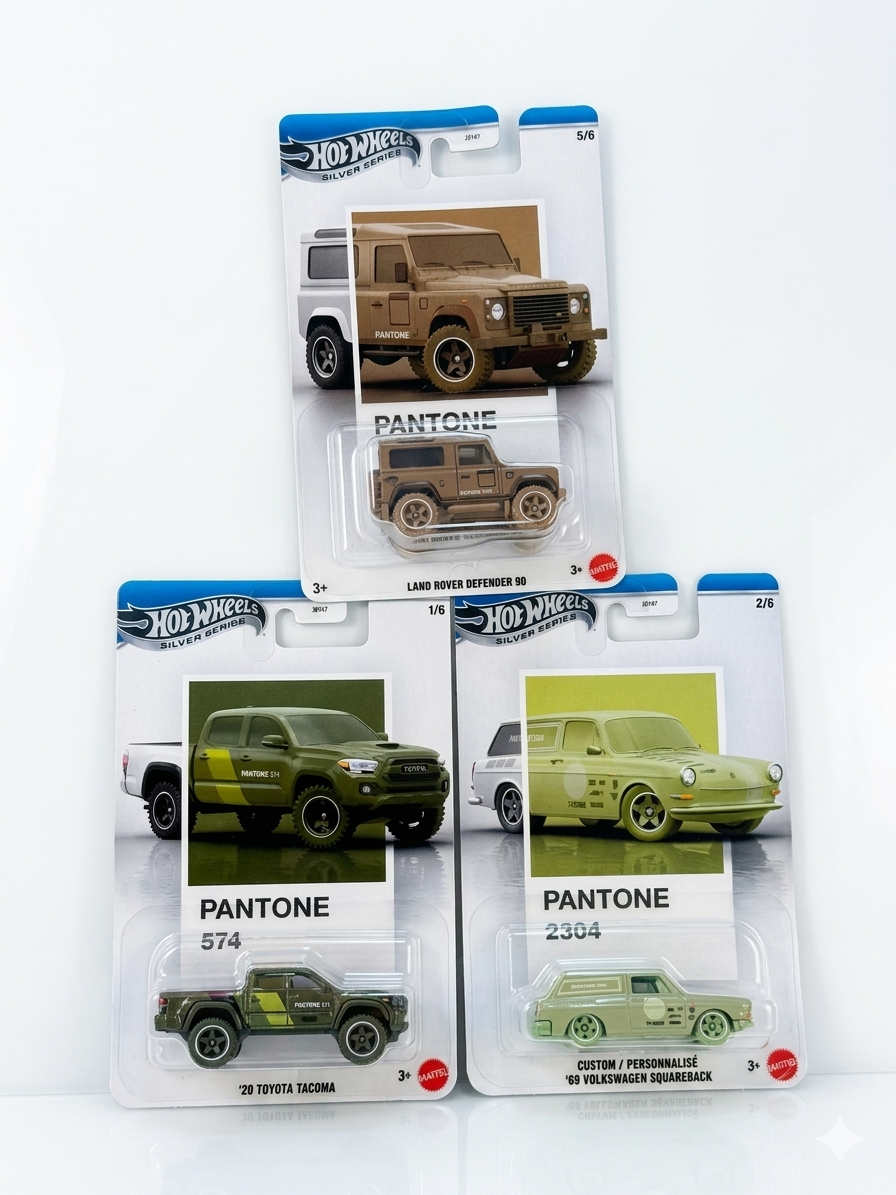 Hot Wheels Silver Series Pantone Collection: