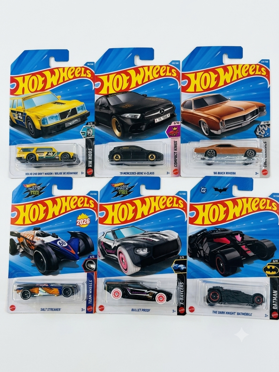 Hot wheels 2026 Mainline M case