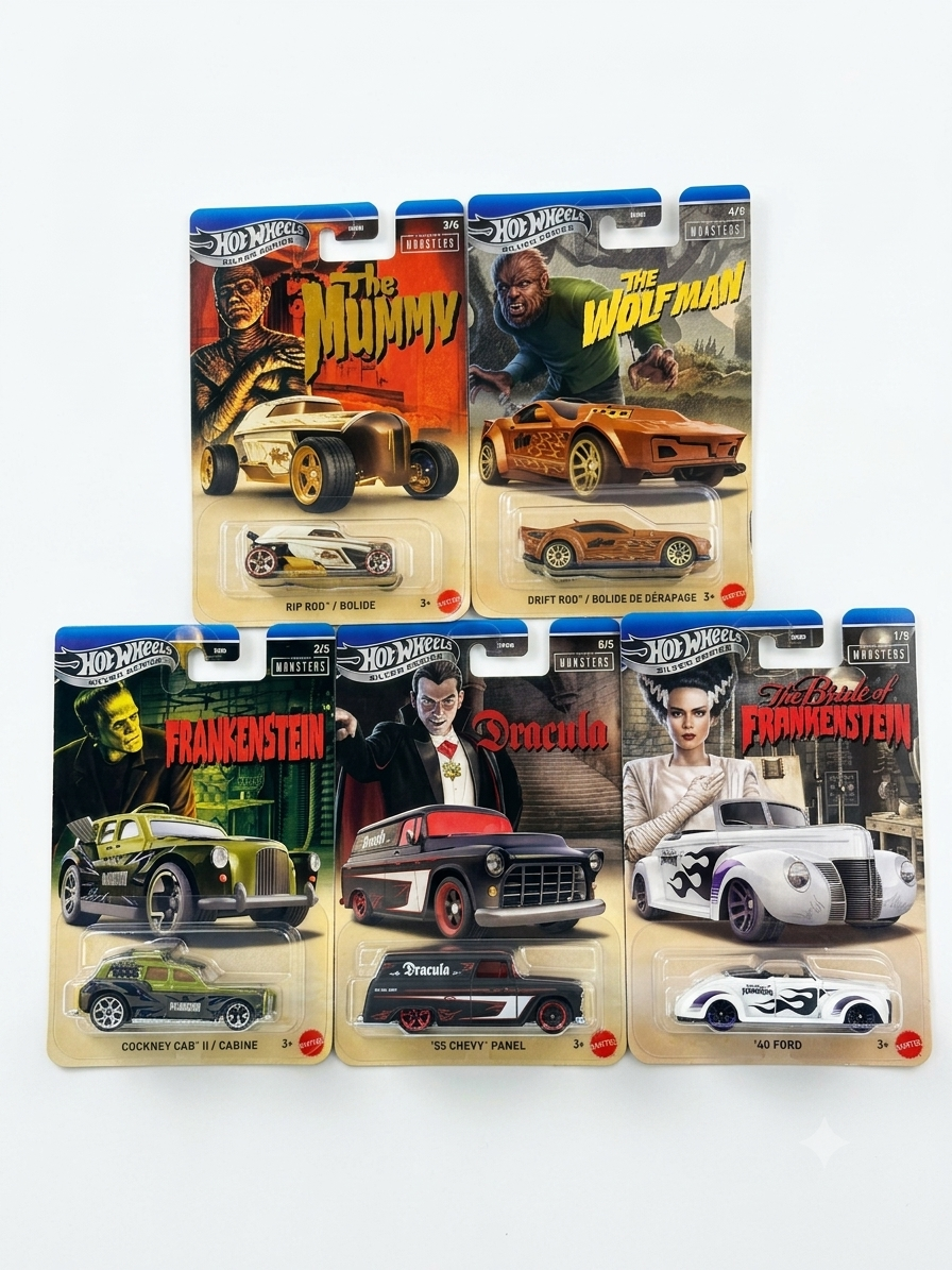 Hot Wheels Universal Monsters Series