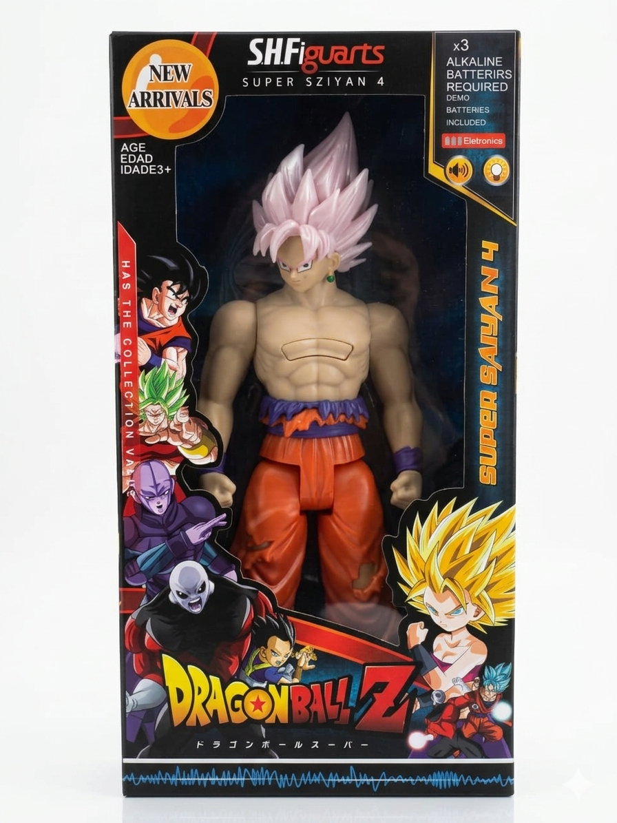 Dragon Ball Z Super Sziyan 4 Action Figure