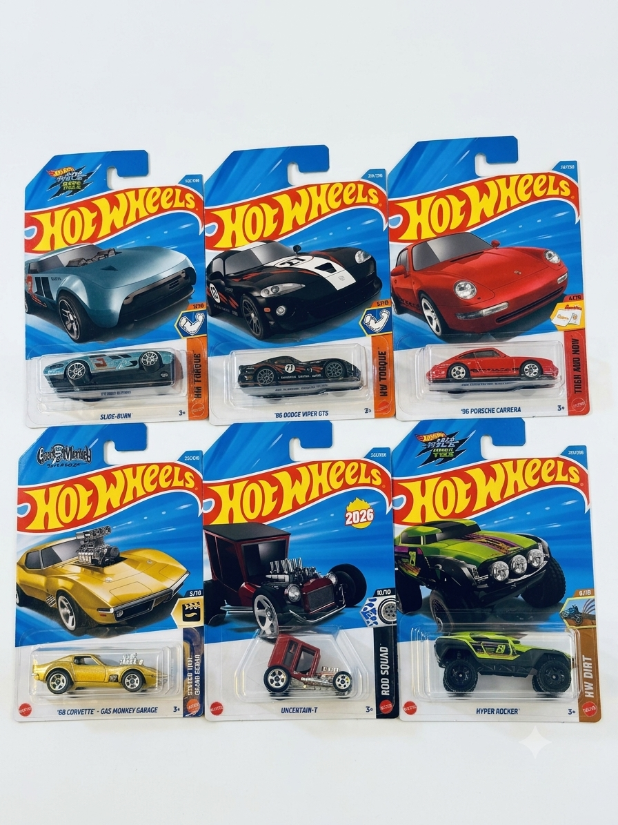 Hot Wheels 2026 Mainline M Case Collection