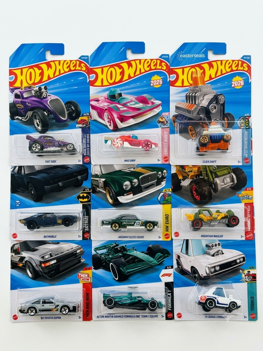 Hot Wheels Mainline 2026 K Case.