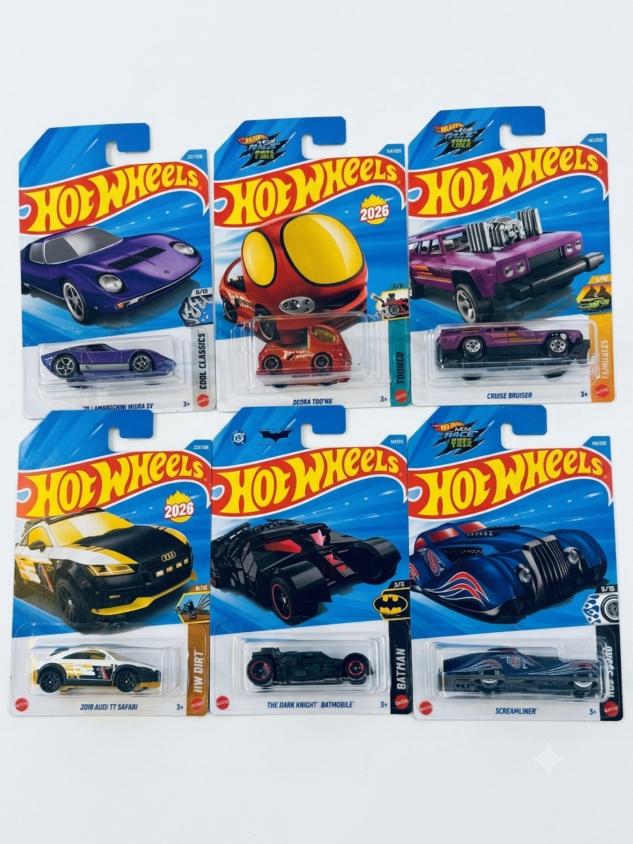 Hot Wheels 2026 Mainline M Case