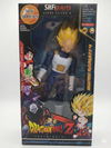 Dragon Ball Z, S.H.Figuarts Vegeta (Super Saiyan) in blue and white armor. Title listed as "SUPER SZIYAN 4".