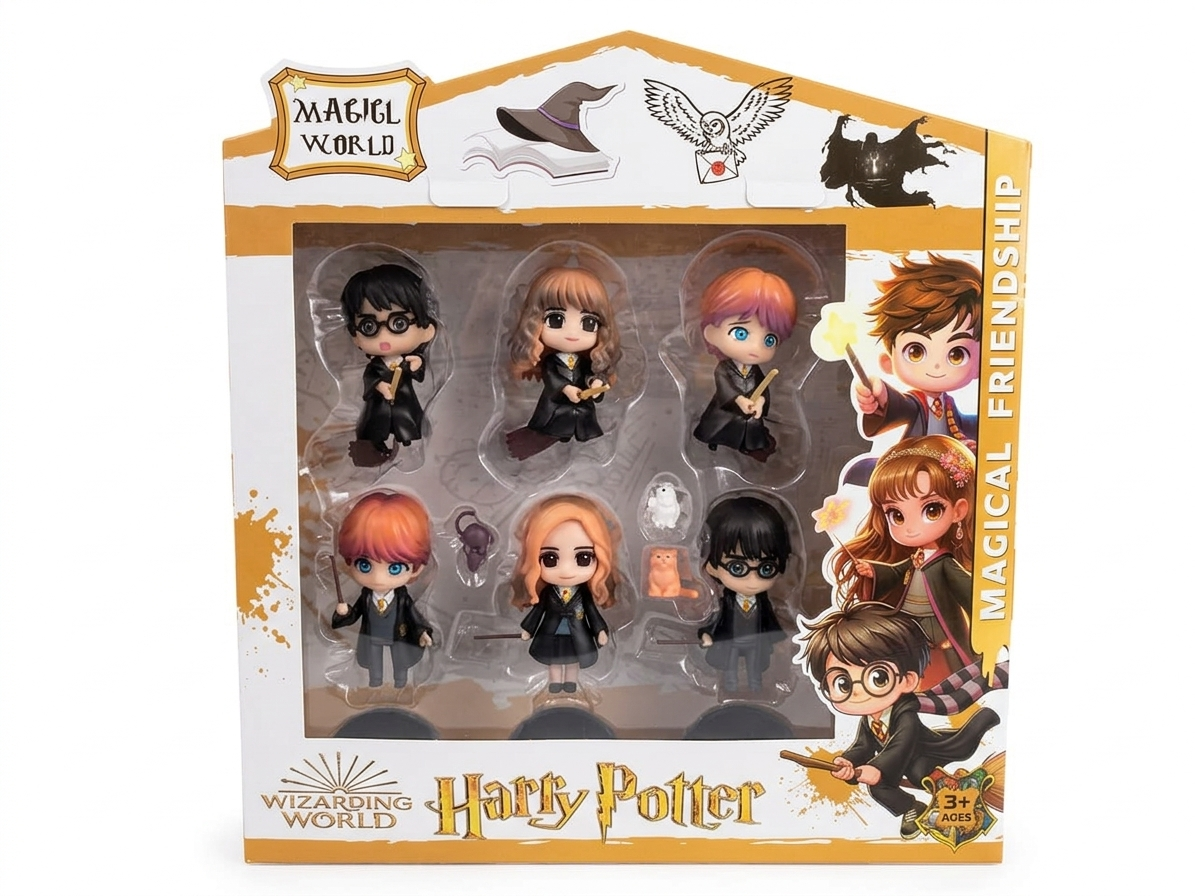 Harry Potter Magical Friendship Figure Set (Pack of 6)