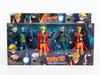 Naruto Shippuden Action Figure Set (Pack of 4)