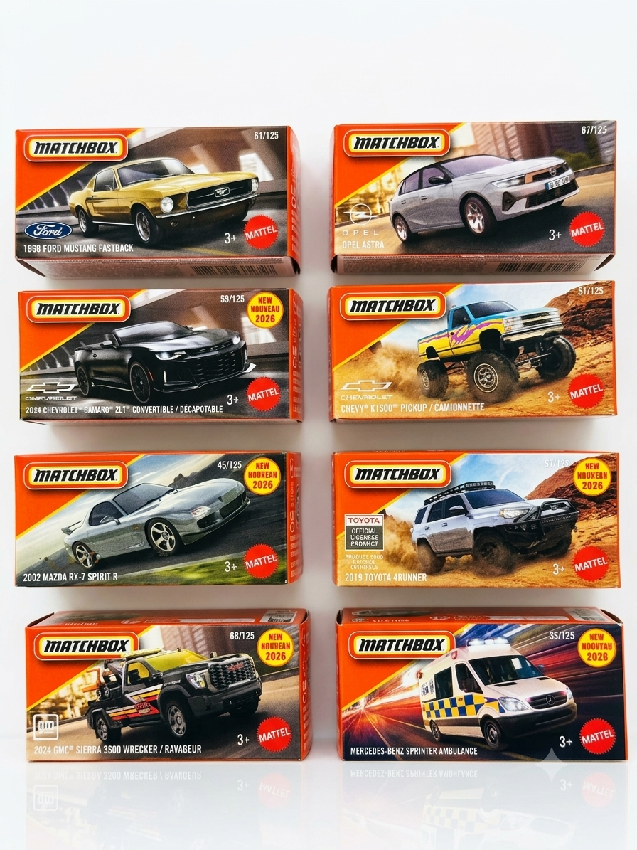 Matchbox DNK70 Basic Car Asst