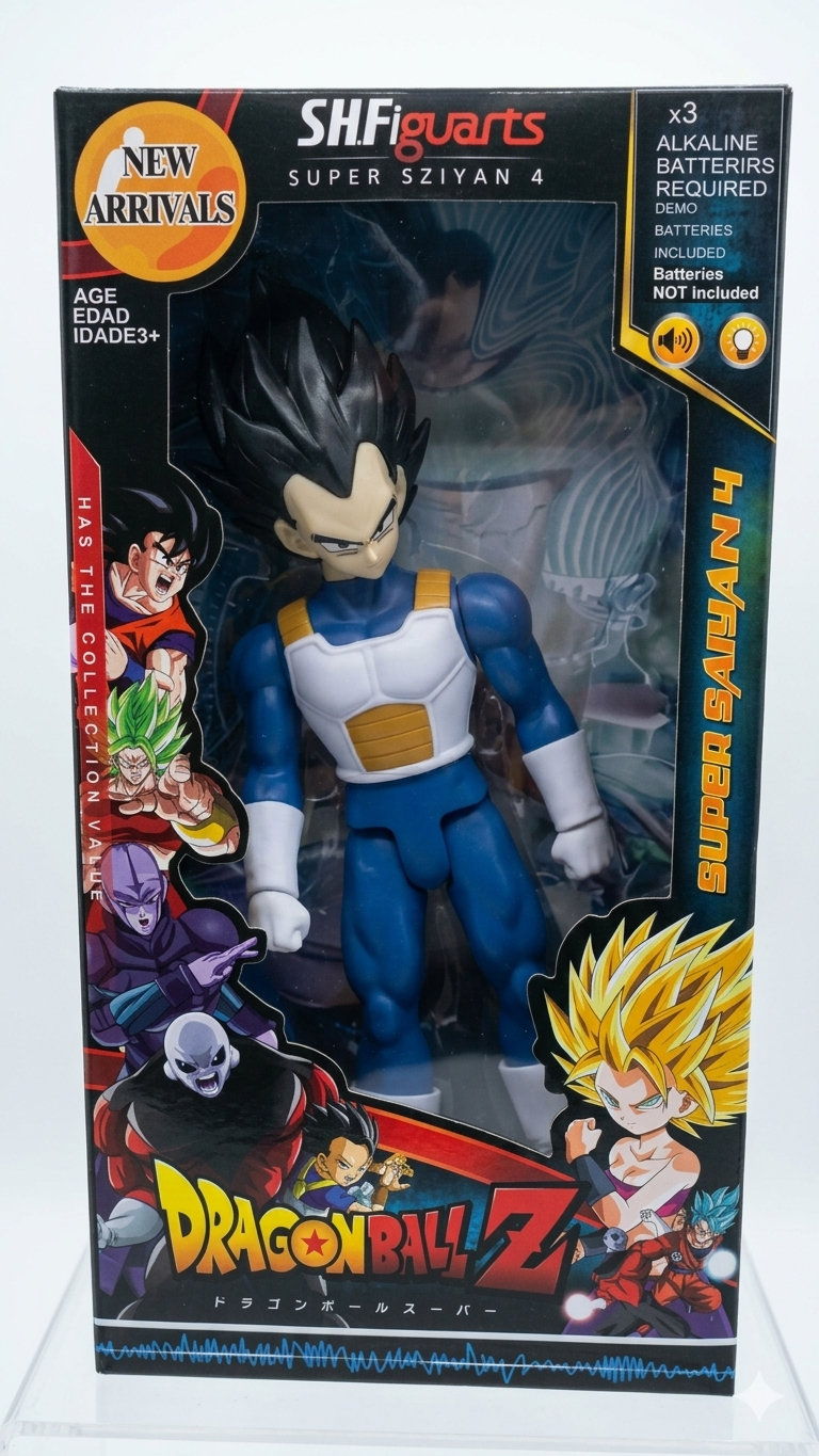 Vegeta Super Saiyan 4 Figure.