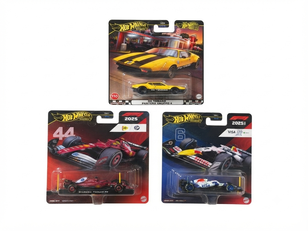Hot Wheels Premium Formula 1 (F1) 2025 Series.