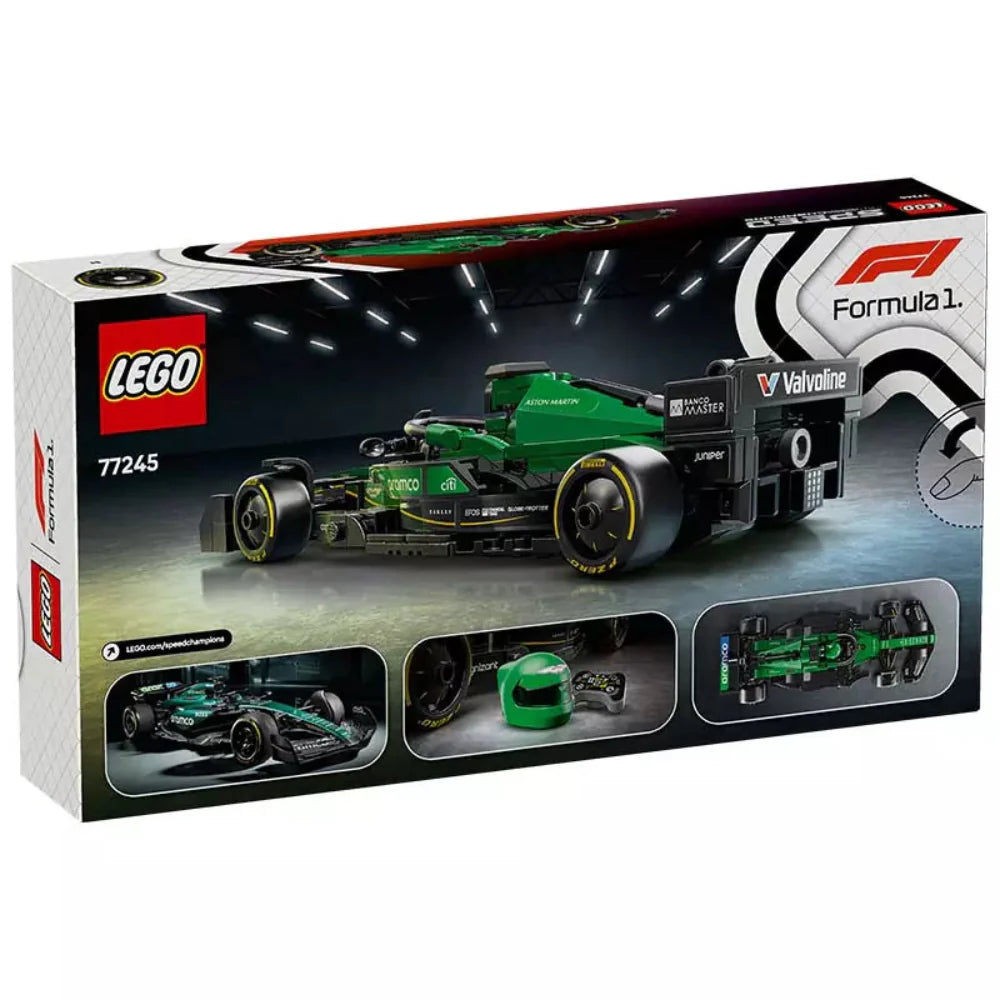 LEGO Speed Champions Aston Martin Aramco F1 AMR24 Race Car. 77245
