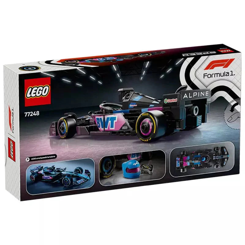 LEGO Speed Champions BWT Alpine F1 Team A524 Race Car 77248.