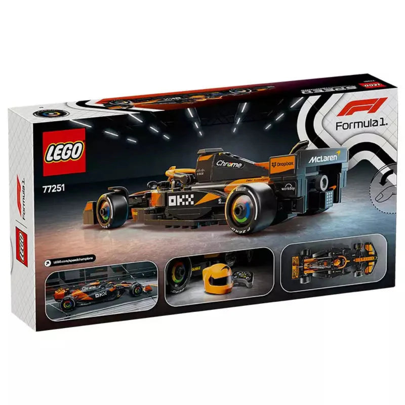 LEGO Speed Champions McLaren F1 Team MCL38 Race Car. 77251