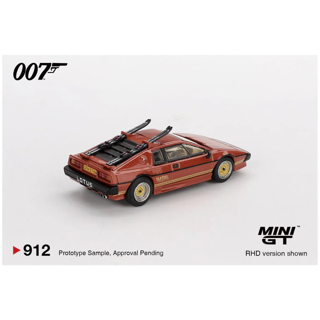 MINI GT 912 LOTUS SPRIT TURBO COPPER FIRE.