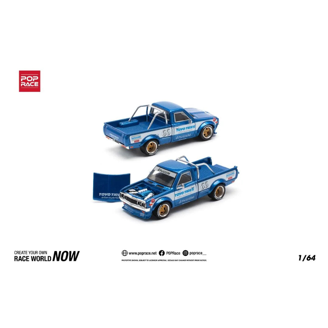Pop Race PR64-217 Pandem Datsun 210 1:64 Scale