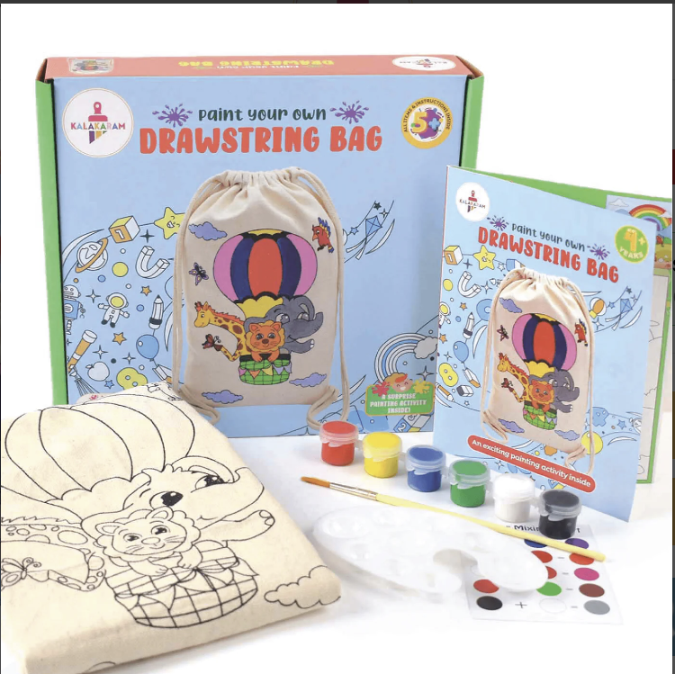 Drawstring Bag Painting Kit.