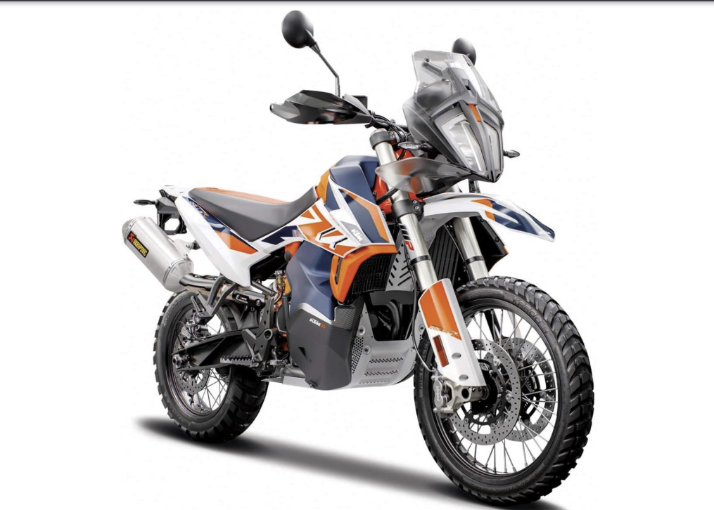 Burago KTM 790 Adventure R Rally 1:18 Scale