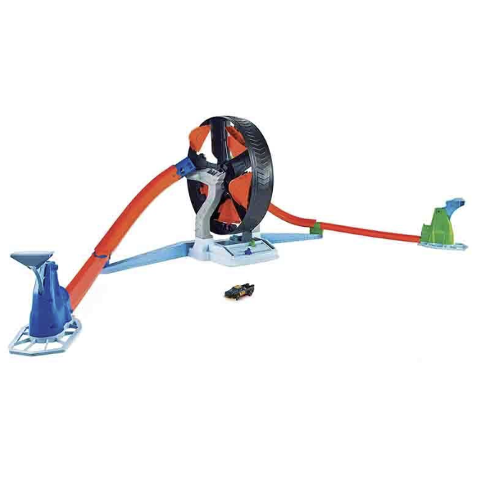 Hot Wheels Spin wheel Challenge Play Set.
