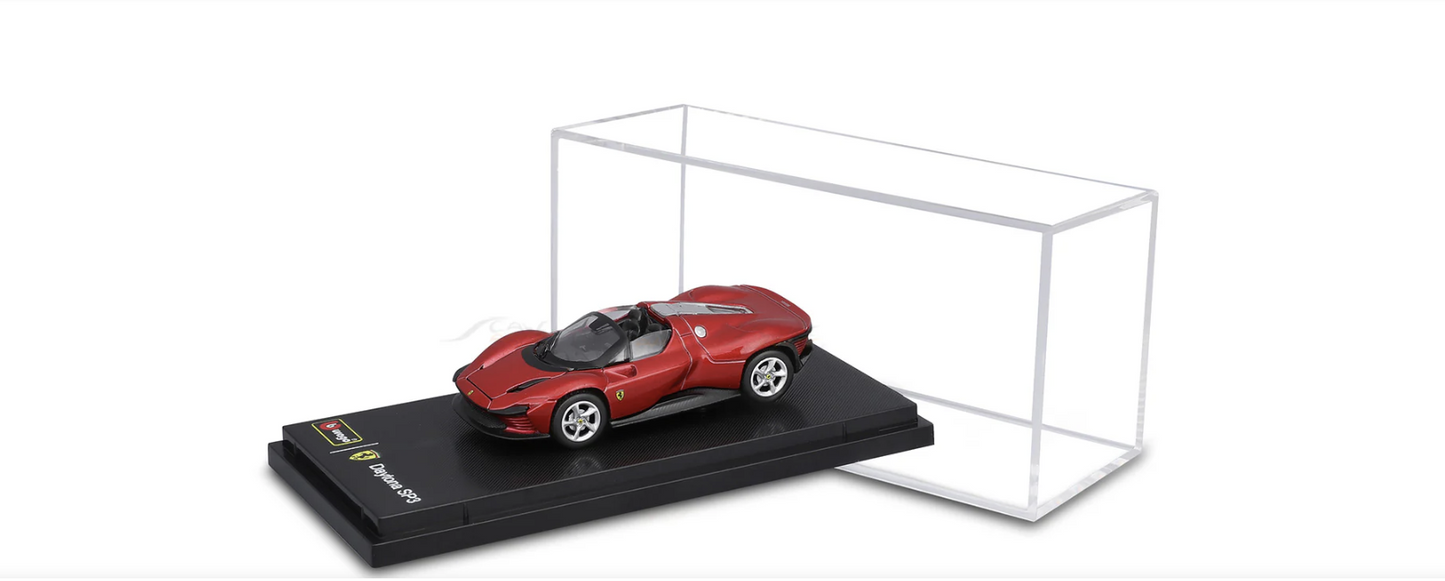 Ferrari Daytona SP3 red 1:64 Bburago Licensed Diecast Scale Model Car.