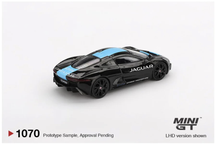 Mini GT 1070: Jaguar C-X75 Black