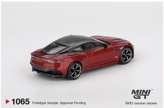 MINI GT - 1065 - Aston Martin DBS Hyper Red