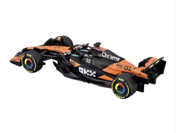 Burago Formula 1 (F1) 2025 Mclaren MCL39 Oscar Piastri No-81 1:64 Scale