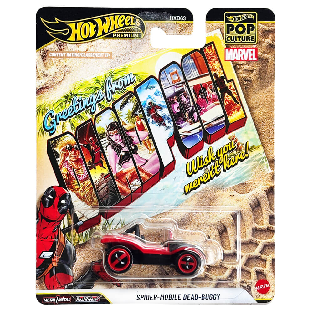 Hot Wheels Premium Pop Culture – Spider-Mobile Dead Buggy.