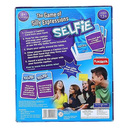 USAOPOLY SELFIE - THE GAME OF SILLY EXPRESSIONS FOR KID