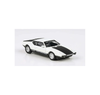 Para64 1:64 Scale 1972 De Tomaso Pantera White/Black – Premium Diecast Model Car