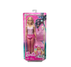 Barbie Doll with Swimsuit Beach-Themed Accessories.