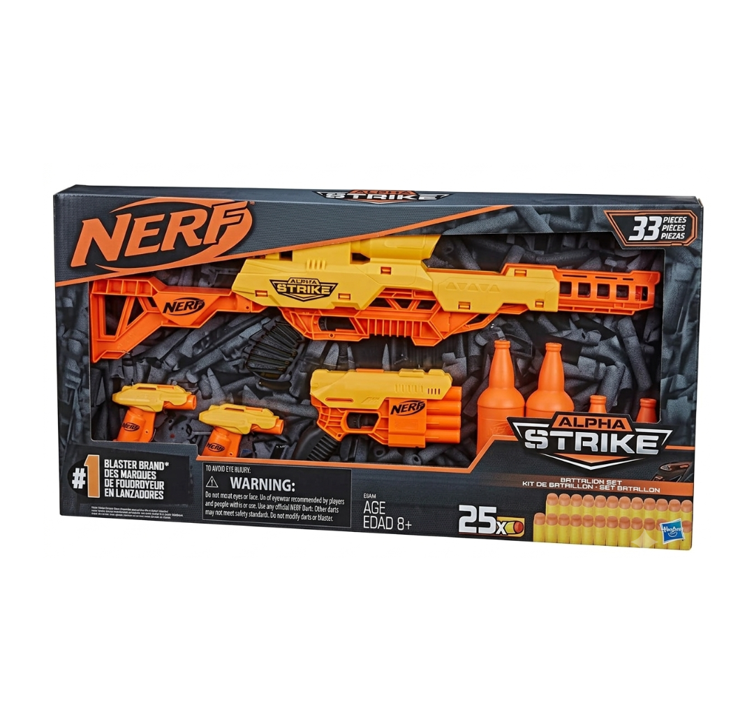NERF Alpha Strike Battalion Set (E8444)