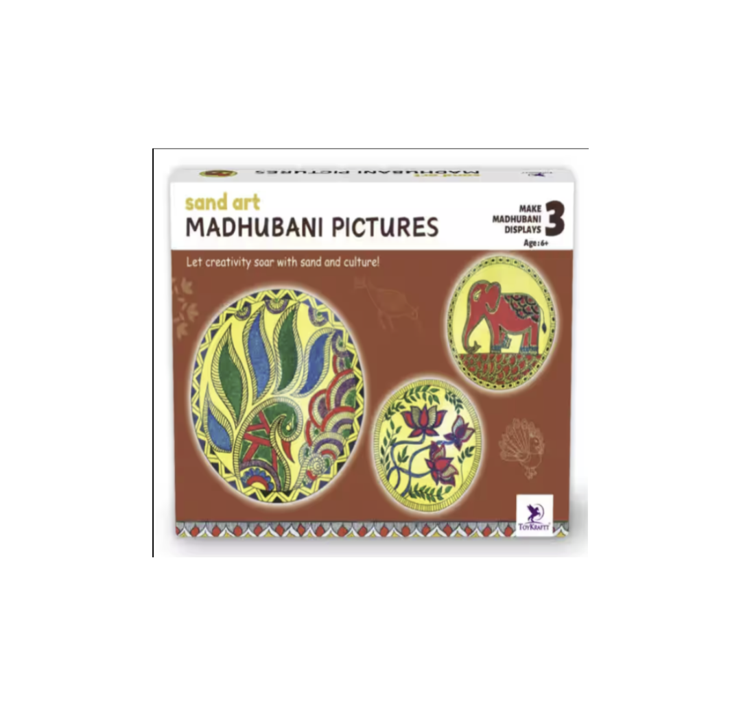 Madhubani Sand Art Kit for Kids.