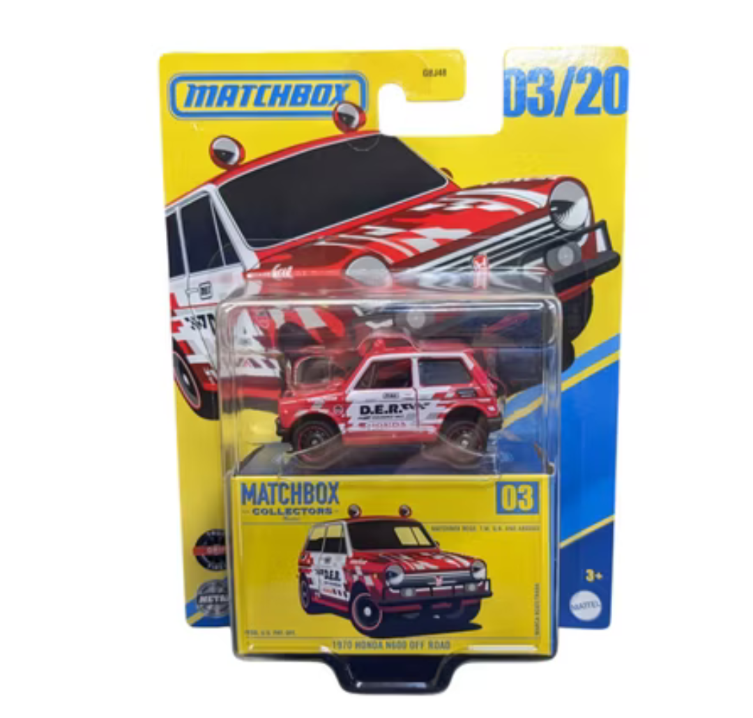 Matchbox Collectors Series 1970 Honda N600 Off Road 03/20