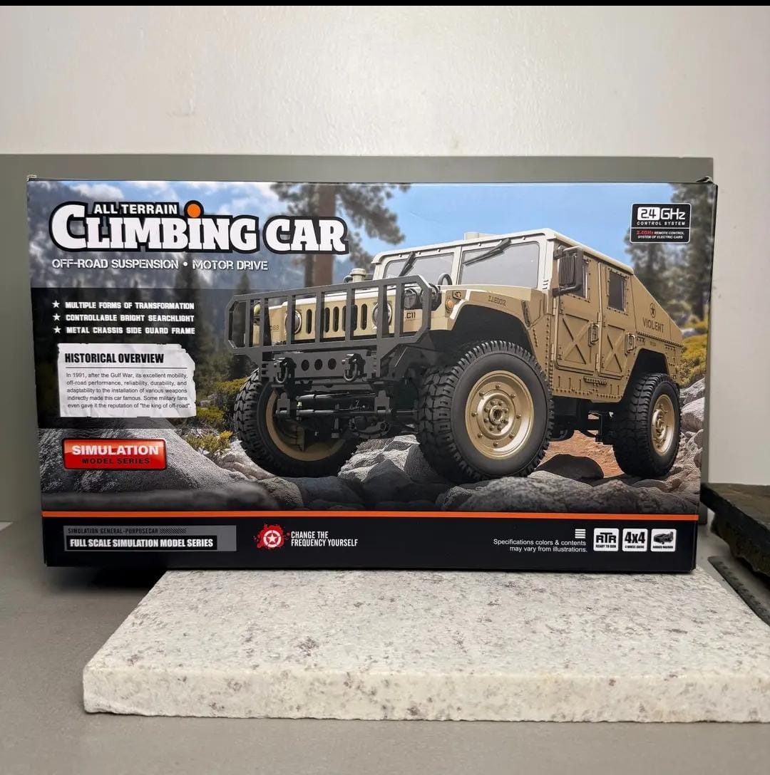 All Terrain Climbing car Off-Road Suspension Motor drive.