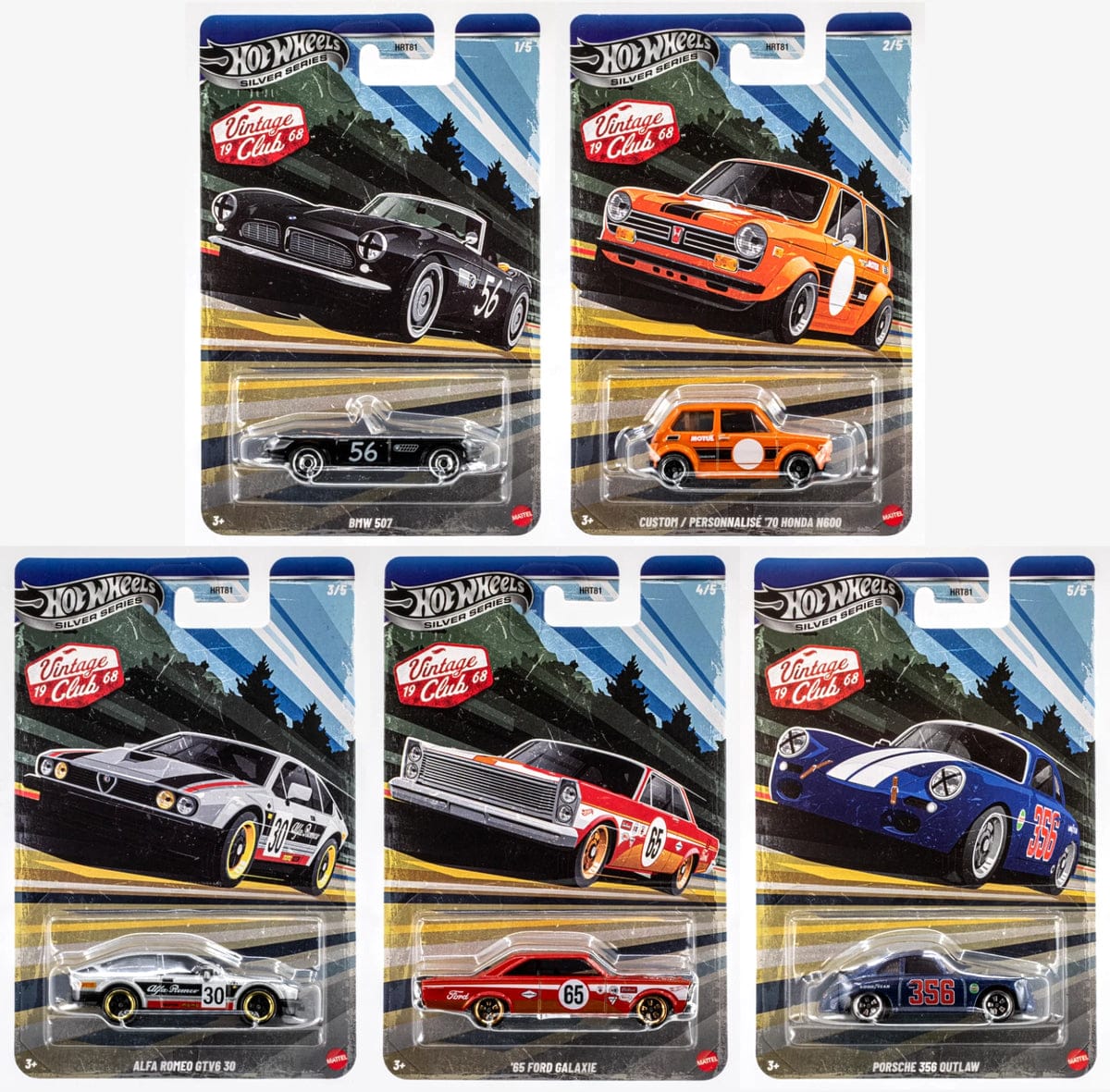 HOT WHEELS 2026 VINTAGE CLUB GRAND PRIX SILVER.
