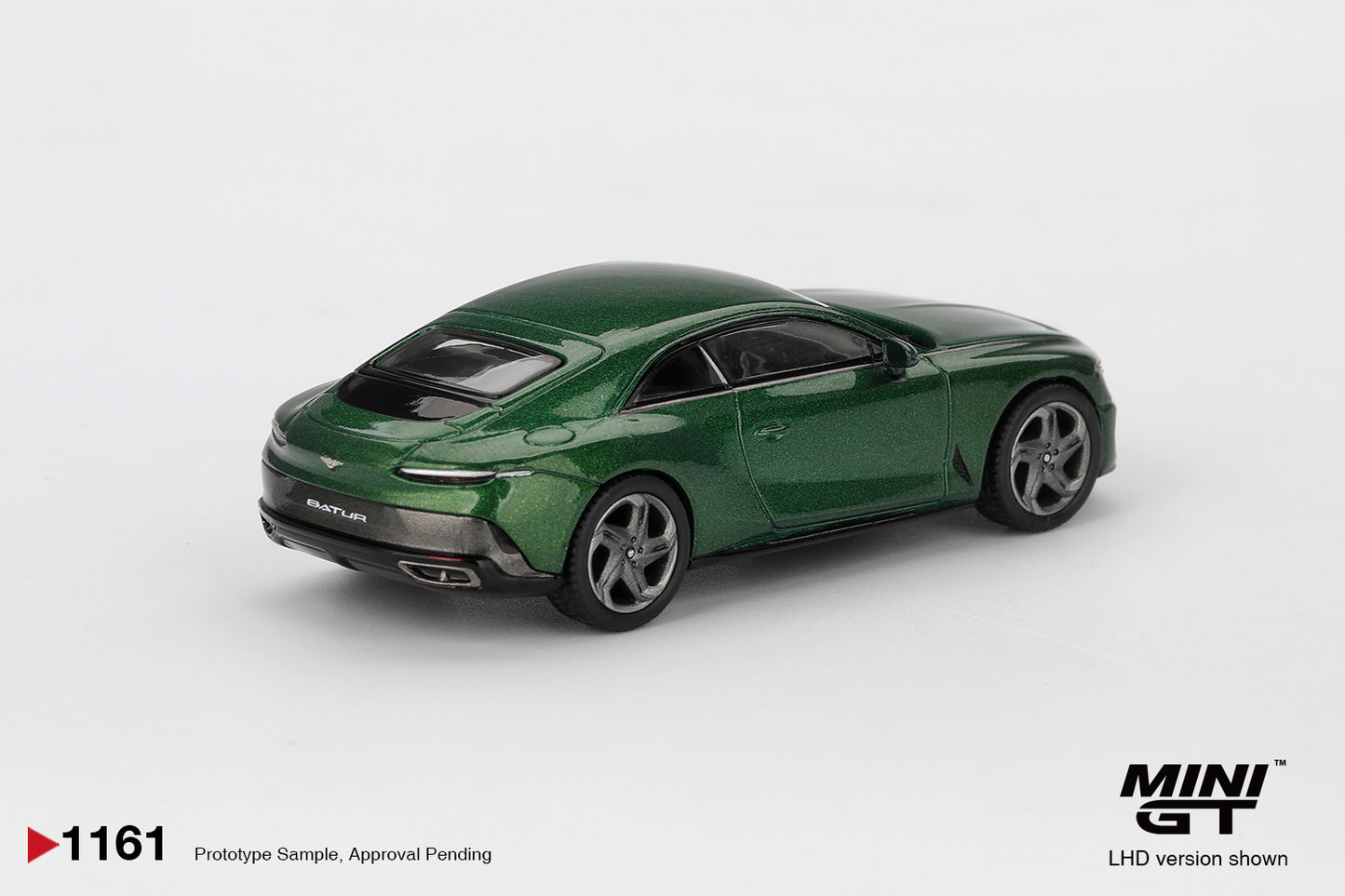MINI GT 1161 BENTLEY BATUR SCARAB GREEN.