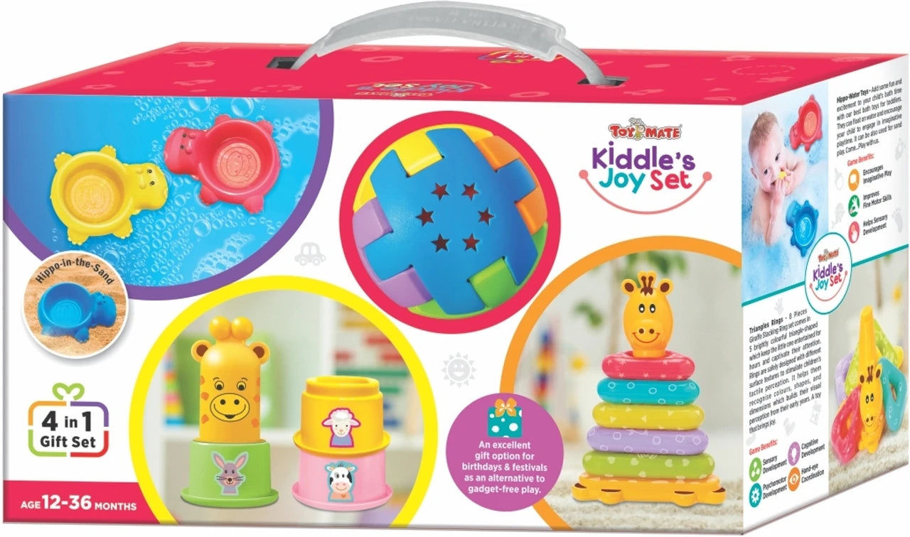 ToyMate Kiddle's Joy Set – 4-in-1 Learning Gift Set (12+ Months)