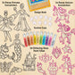 Imagimake Window Art Princess & Unicorn