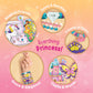 Imagimake Princess Craft Kit | 10 Mess-Free Activities | DIY Flat Bead Bracelets, Unicorn Pouch, Butterfly Wands & Photo Frame.
